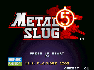 Metal Slug 5 Neo Geo ROM Download Free