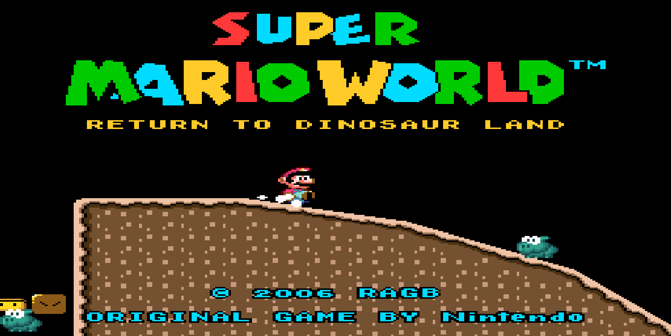 Super Mario World (USA) SNES ROM