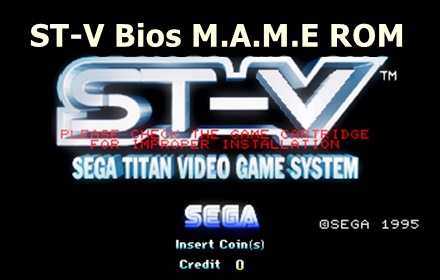 ST-V Bios M.A.M.E ROM