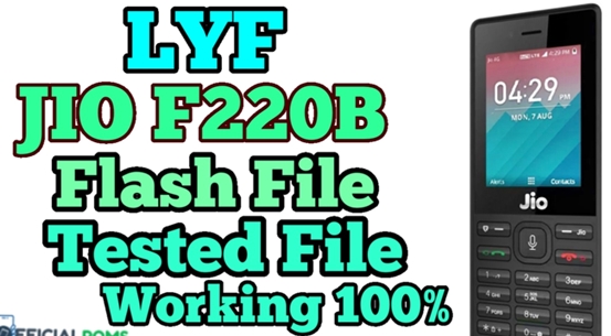 LYF Jio F220B Flash File (Stock ROM)
