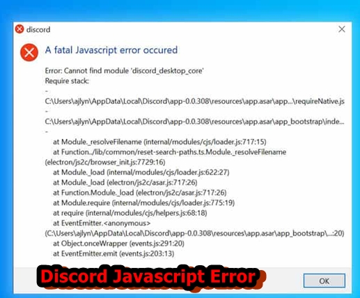 Getting A Discord Javascript Error? Here’s The Fix