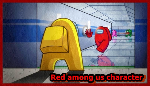 Red among us character